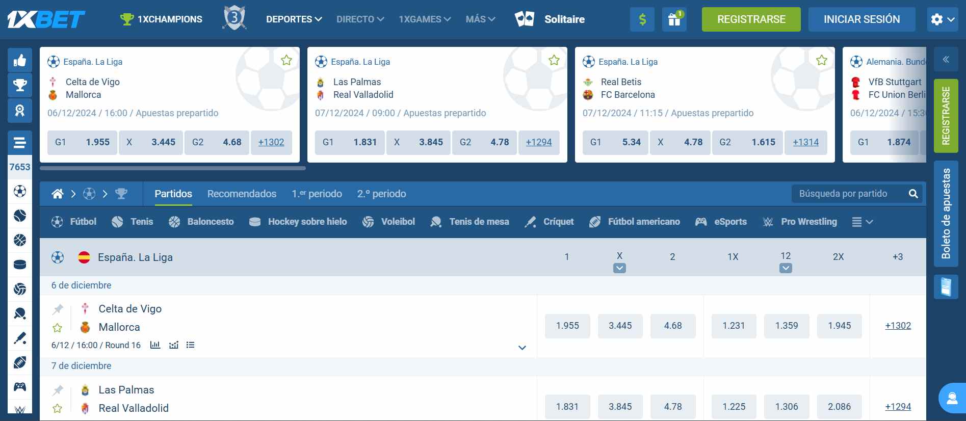 1xbet apuestas deportivas