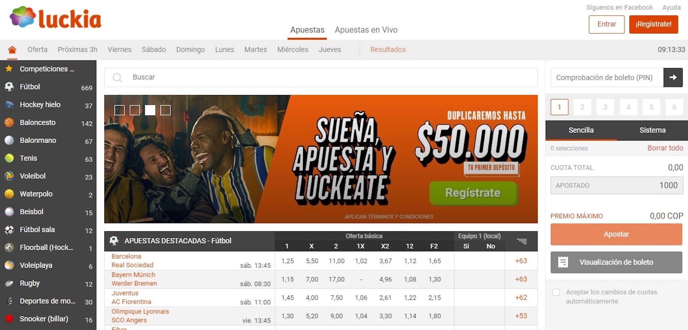Luckia apuestas deportivas