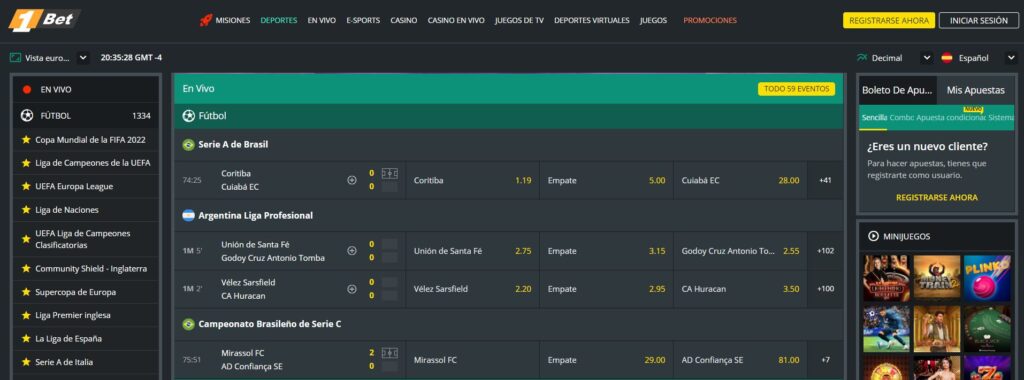 1bet apuestas deportivas