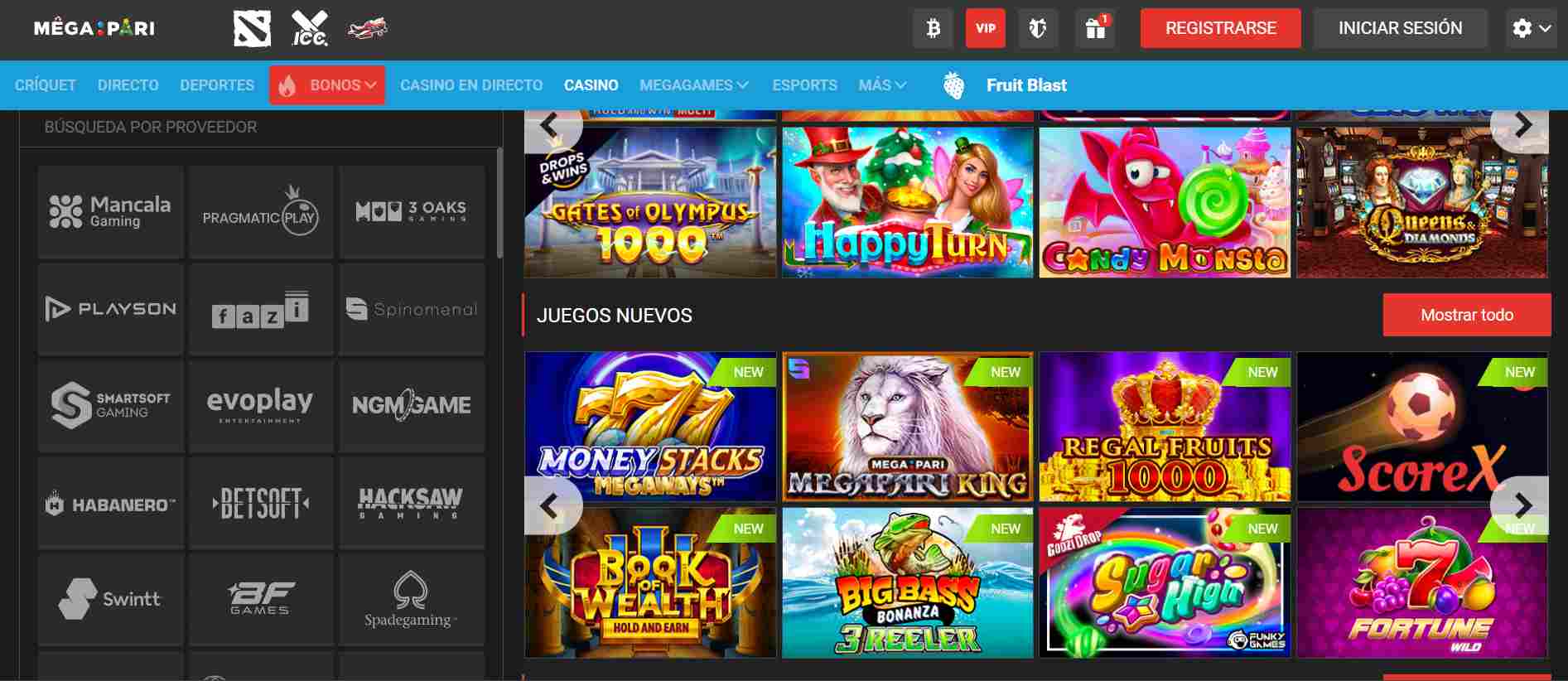 Megapari casino