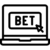 ícono bet
