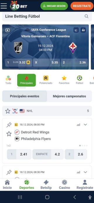 20bet apuestas deportivas