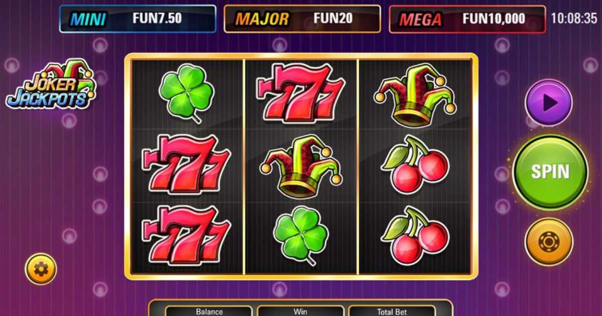 Tragaperras con jackpot