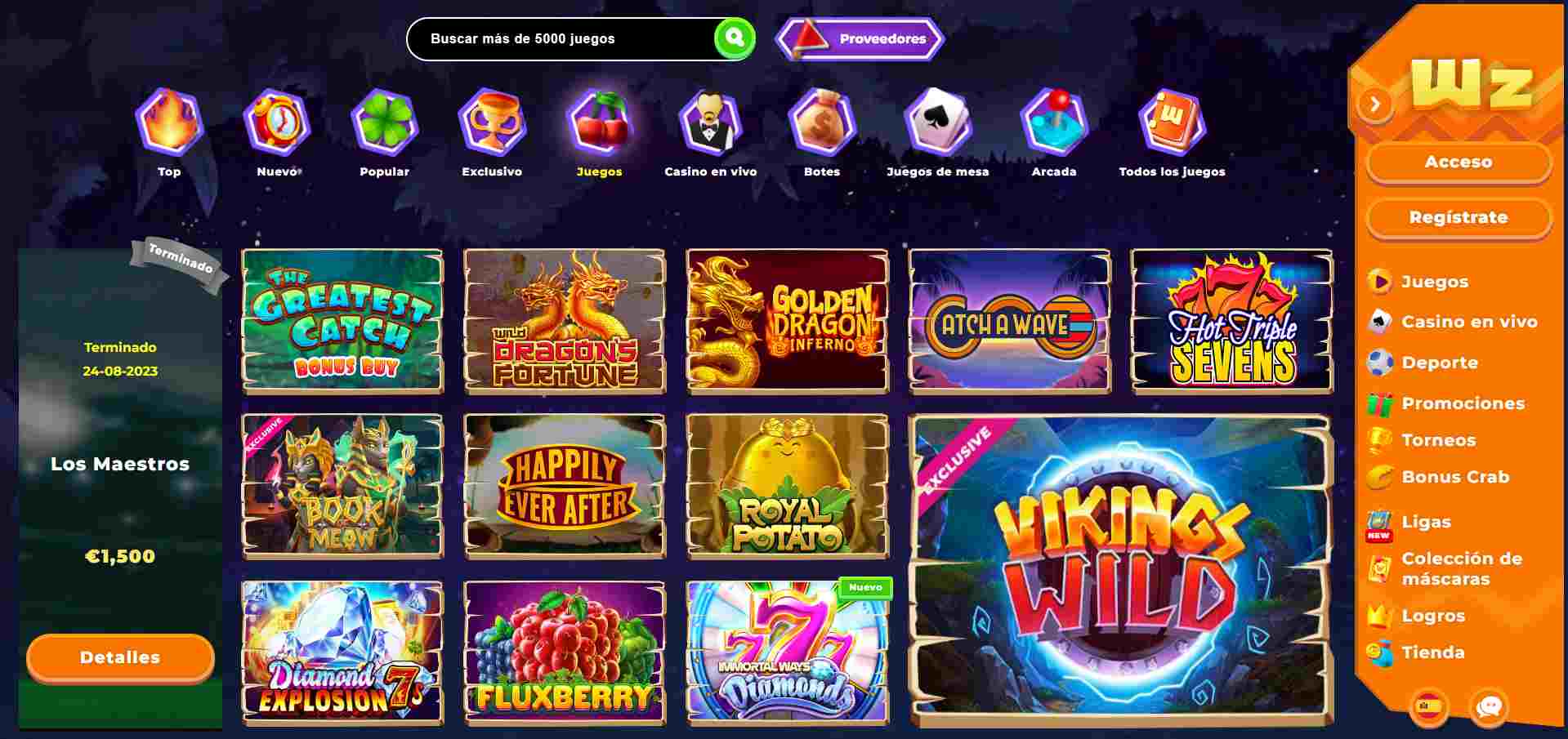 Wazamba Juegos