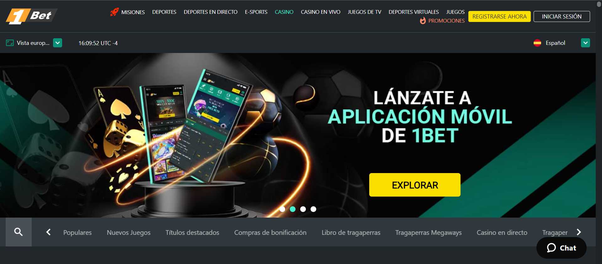 1bet casino reseña