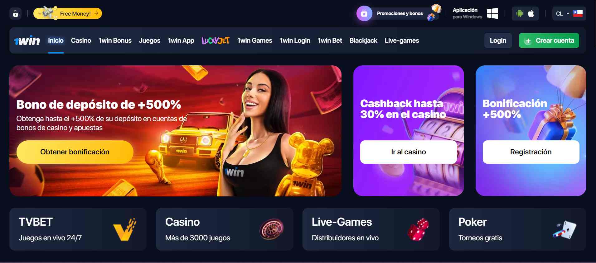 1win Casino Chile