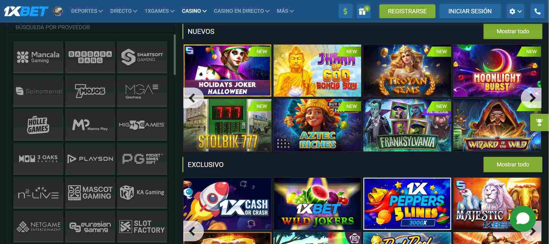 1xbet casino