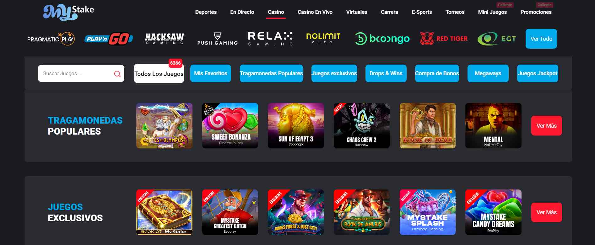Juegos de Mystake