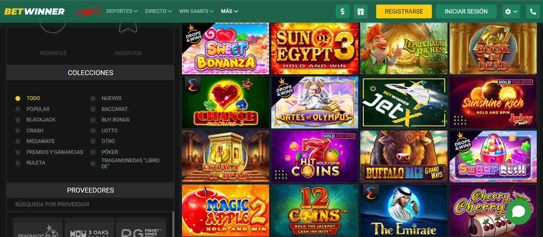 Betwinner Casino Reseña