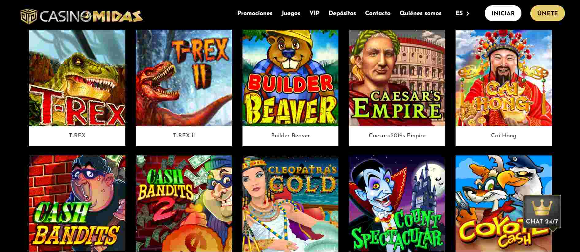 Casino Midas tragaperras