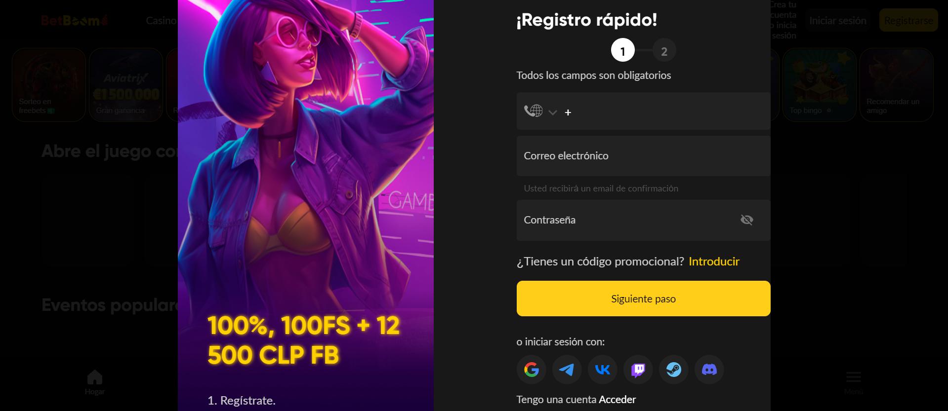 Reseña Betboom
