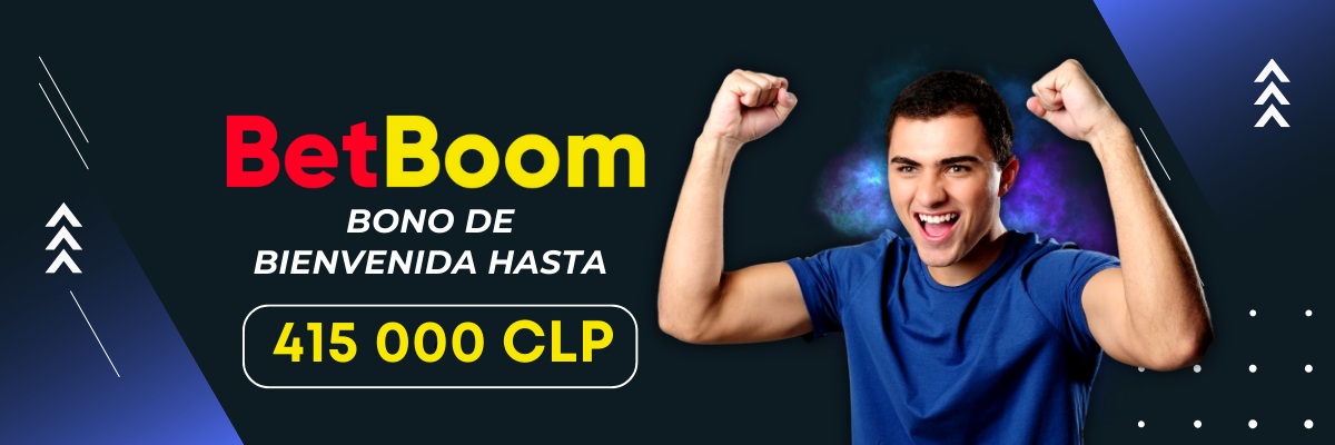 Betboom Chile bono de bienvenida