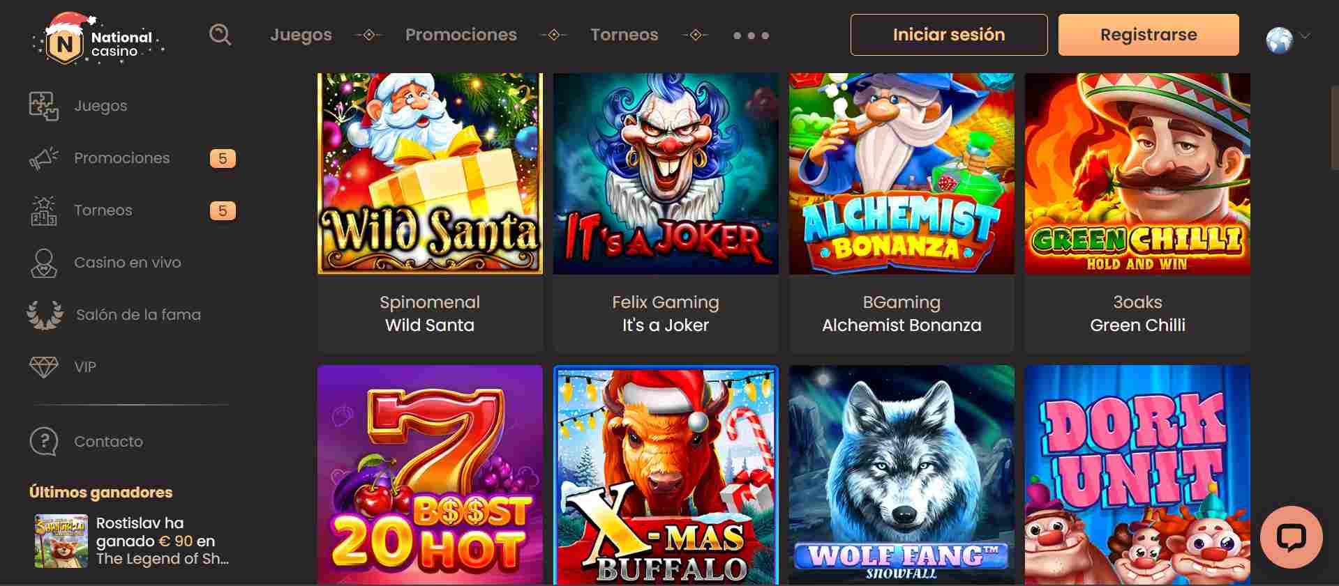 National Casino Reseña