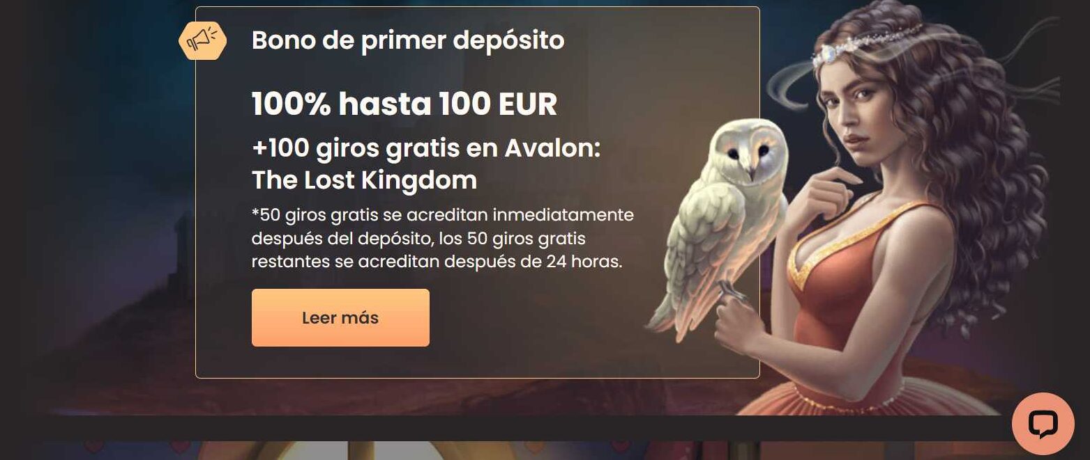 Bono de Bienvenida National Casino