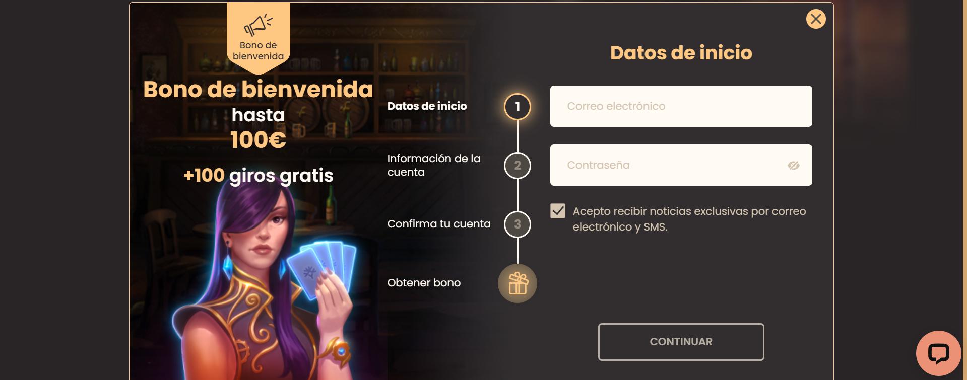 National Casino Registro