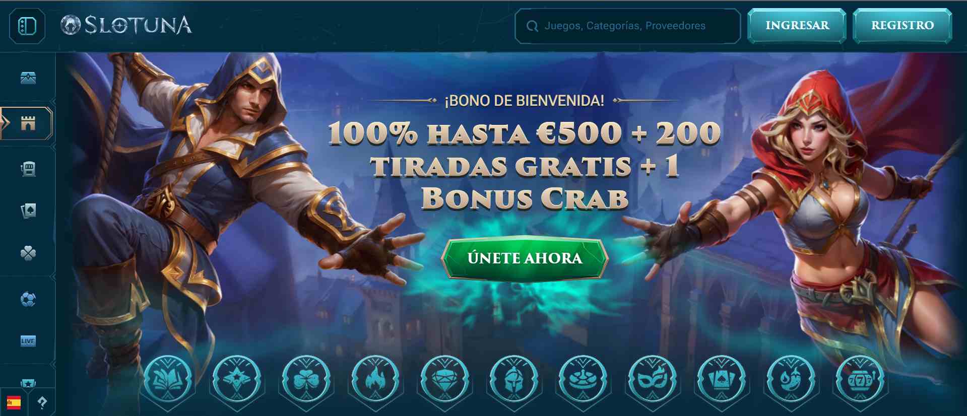 Slotuna Casino reseña