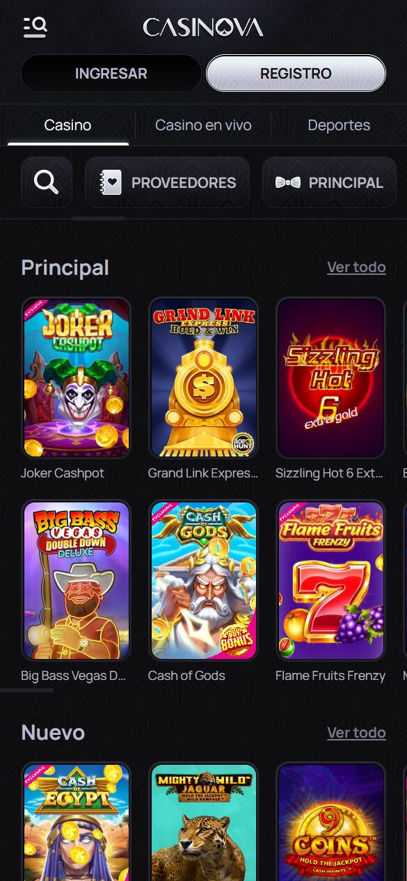 Casinova Casino España