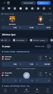 Apuestas deportivas en Wolfbet
