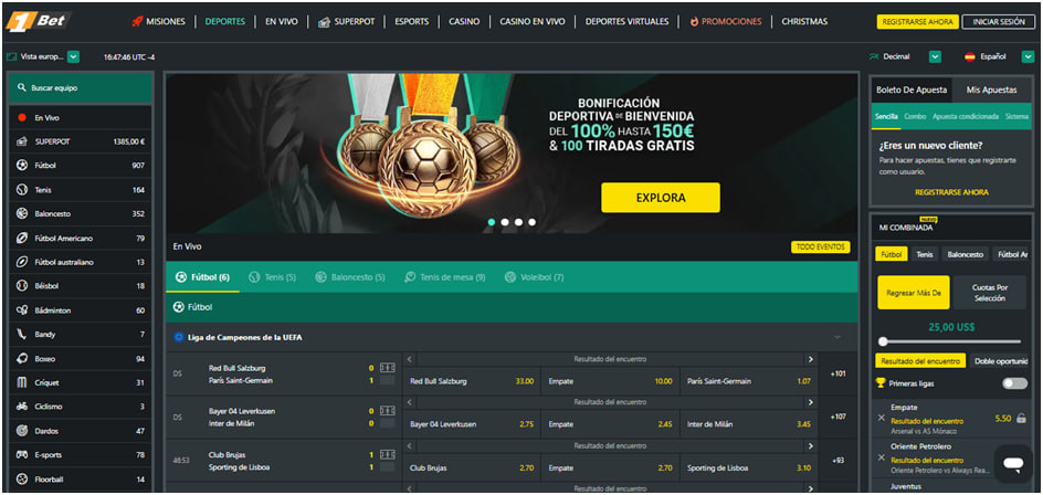 1Bet en Bolivia