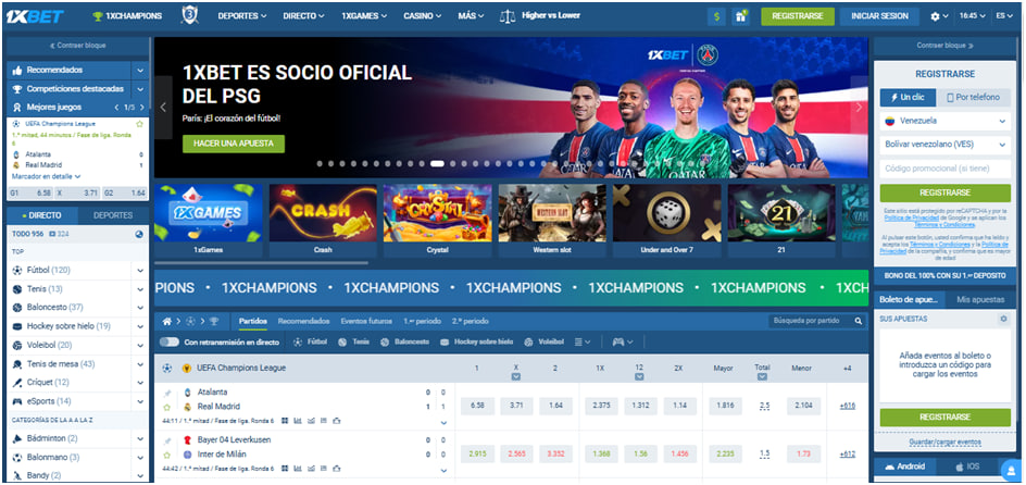1xBet en Bolivia
