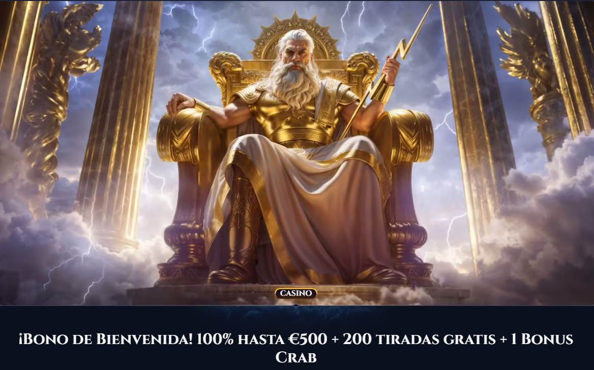 CaZeus Casino bono
