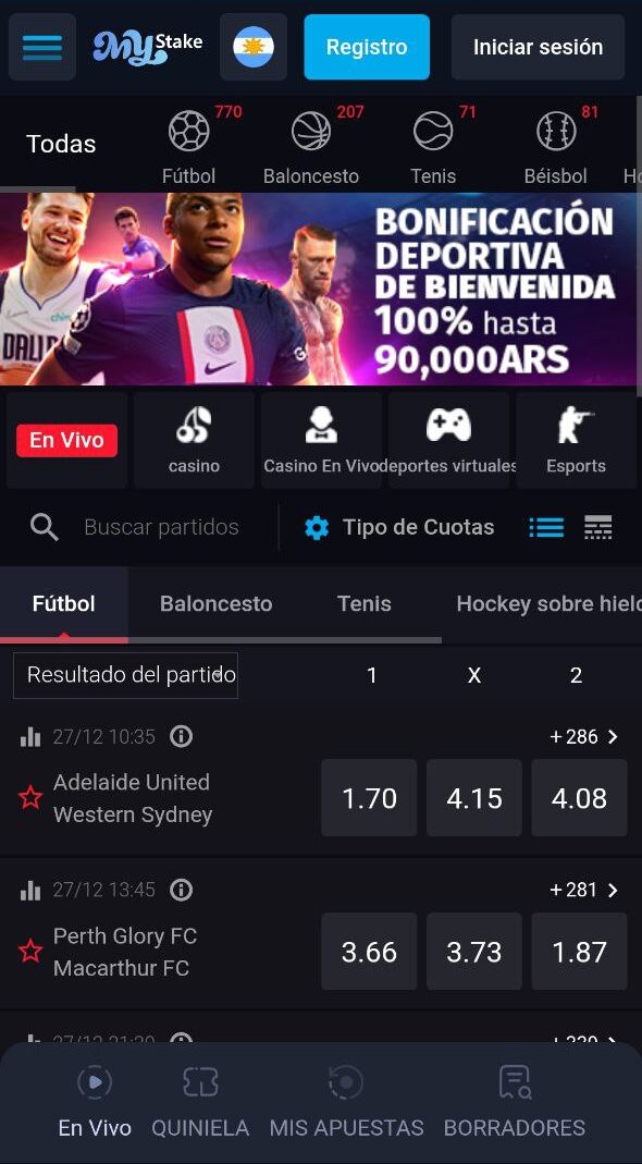 MyStake en Argentina
