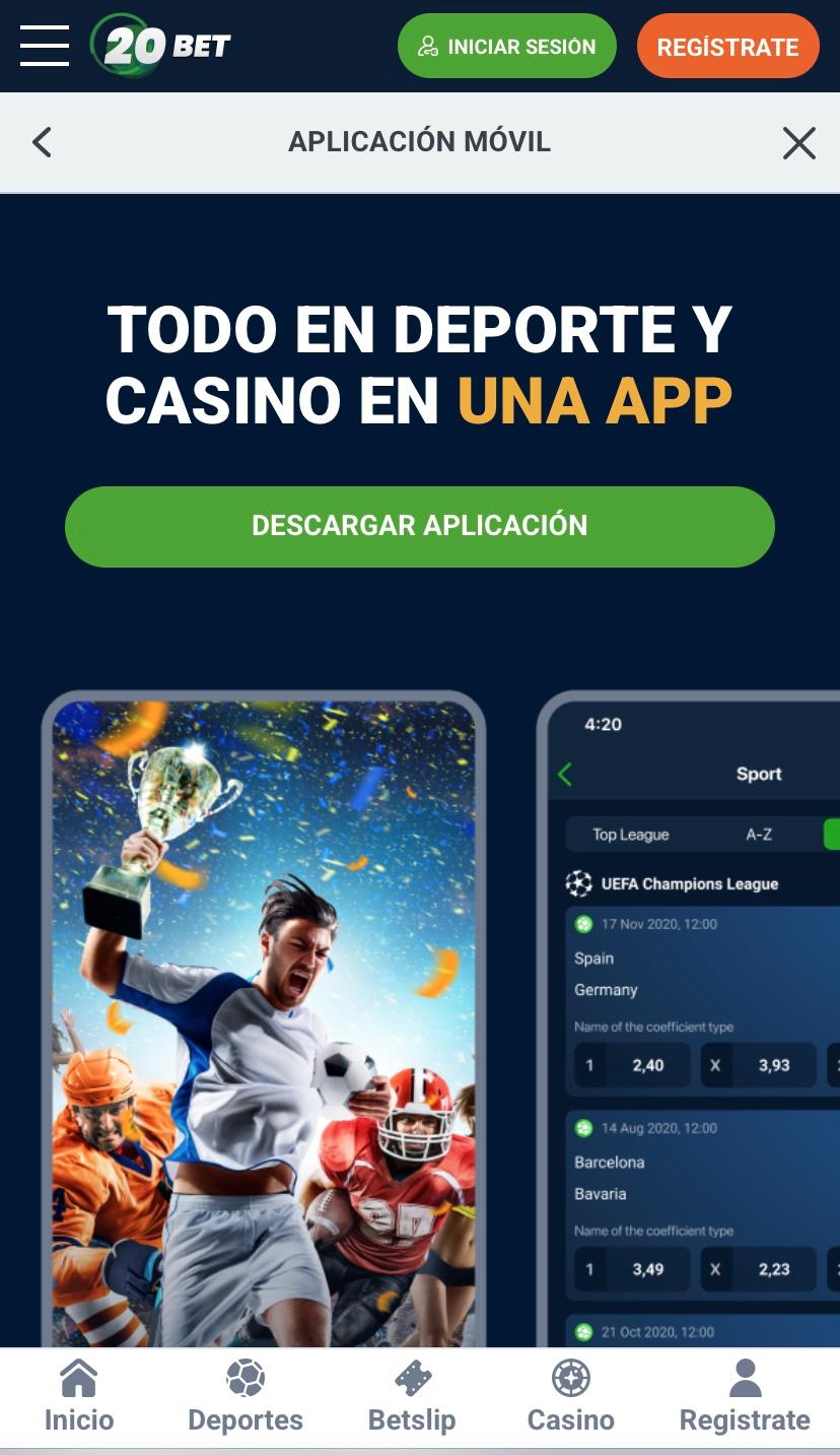 20bet app