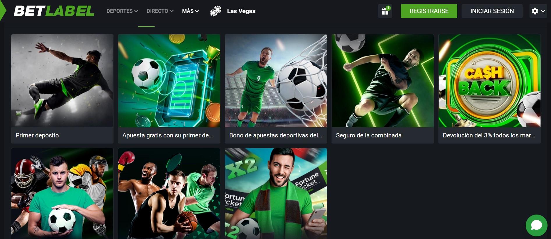 BetLabel bonos de apuestas