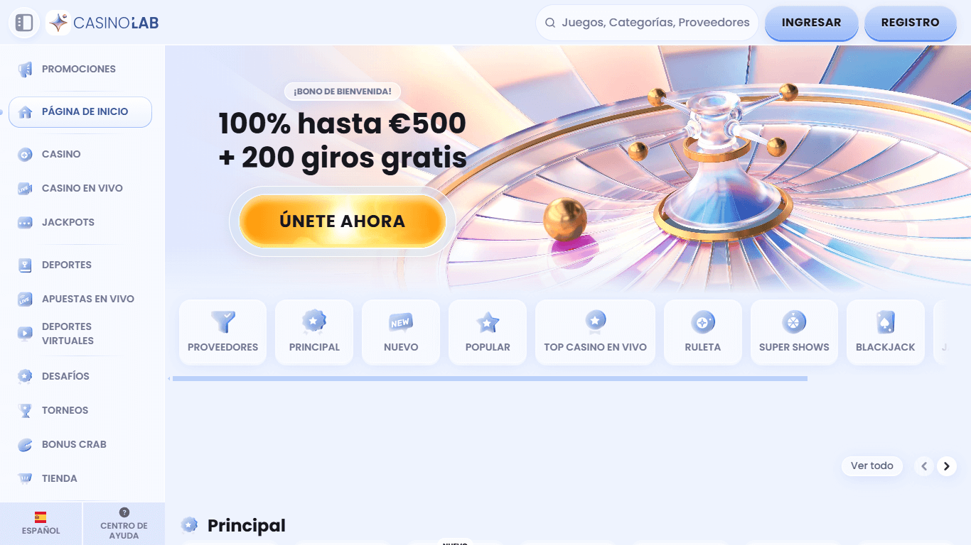 casinolab home