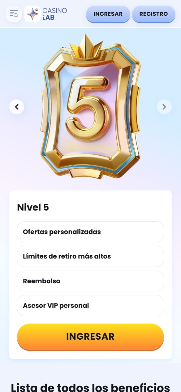 Programa VIP de Casinolab