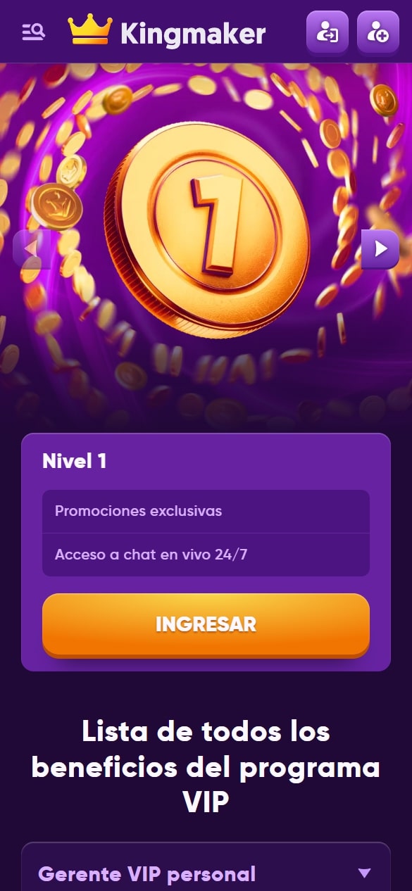 Club VIP de Kingmaker