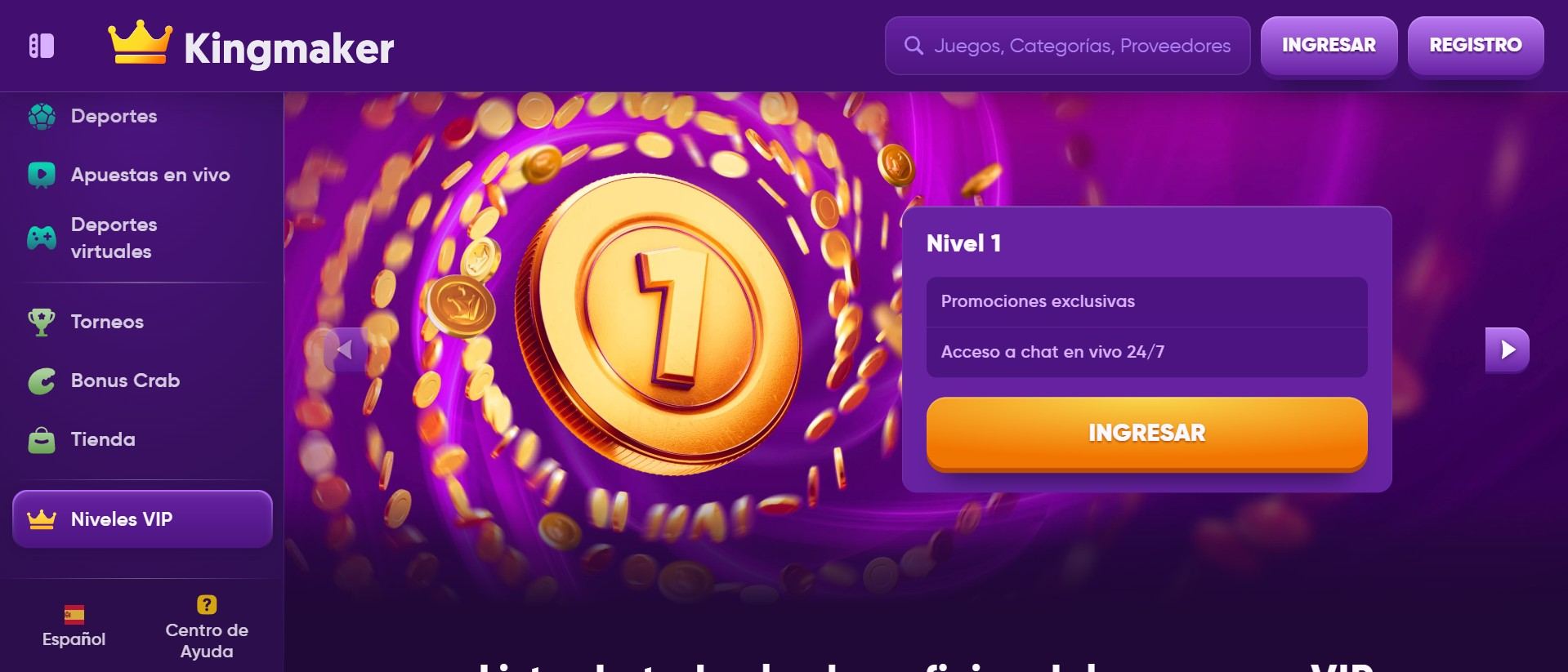 Club VIP de Kingmaker