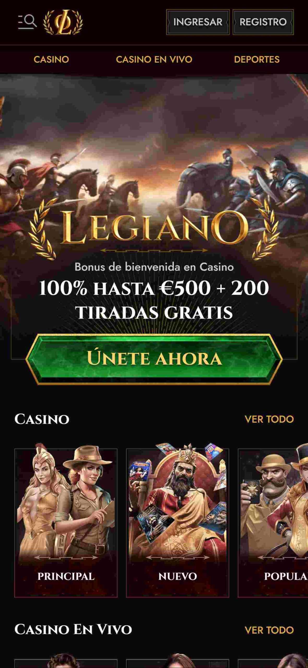 Legiano casino