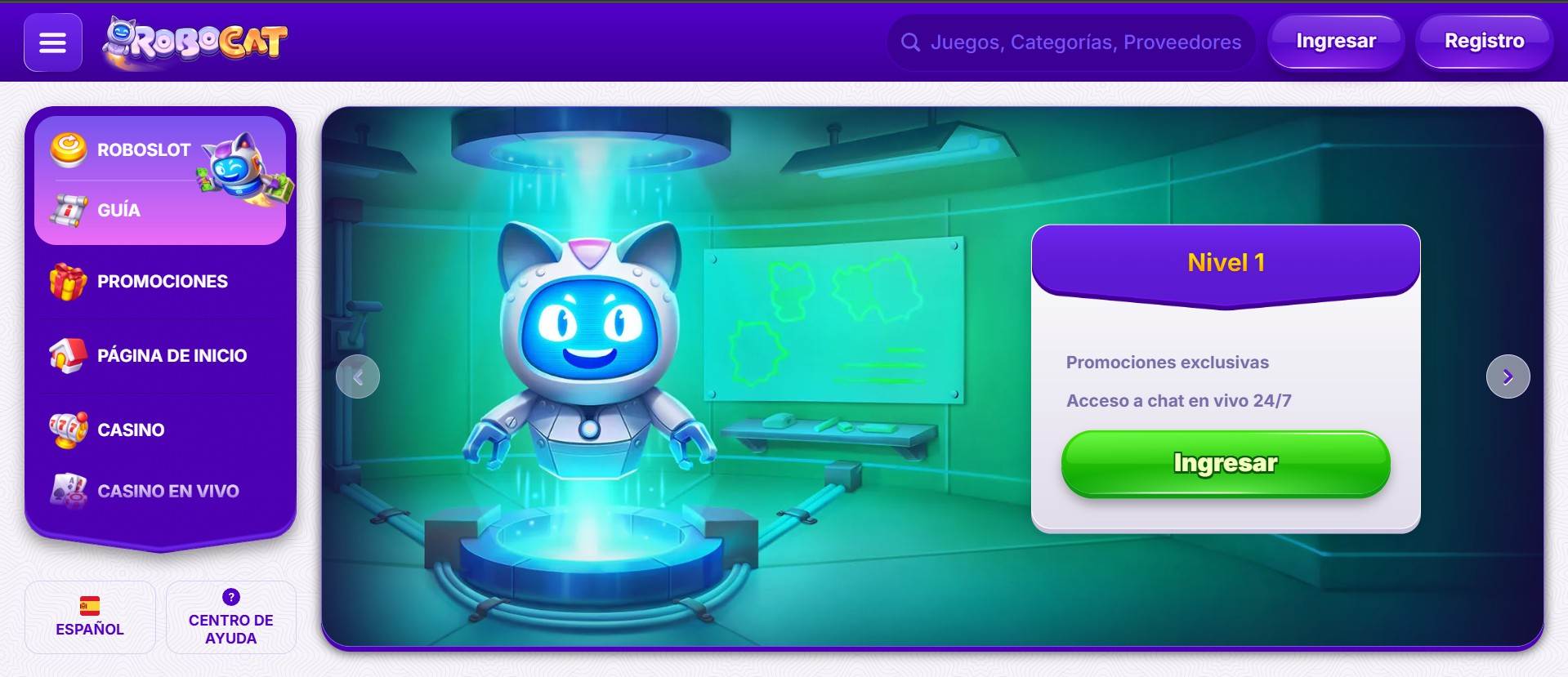 Robocat Club VIP