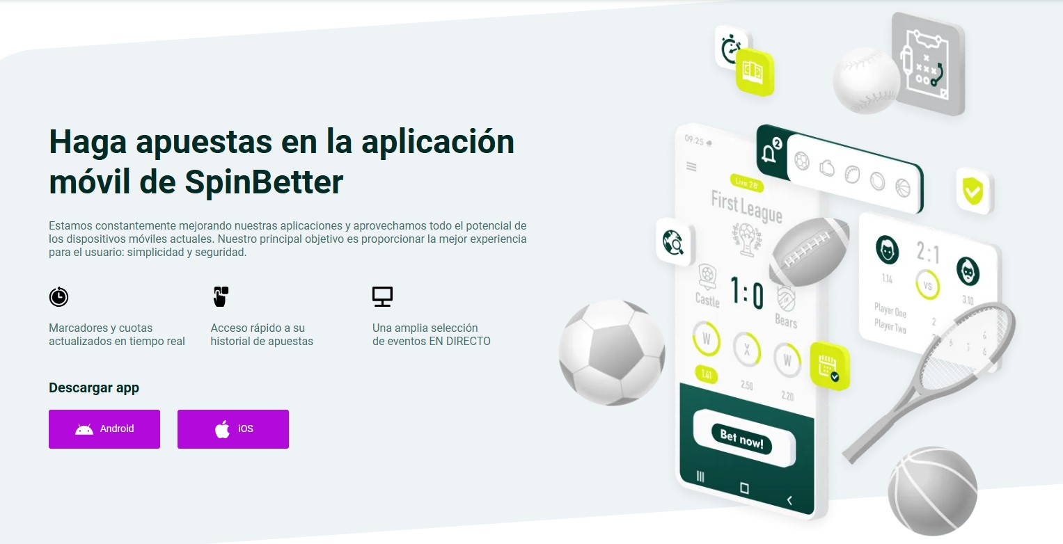 Spinbetter app