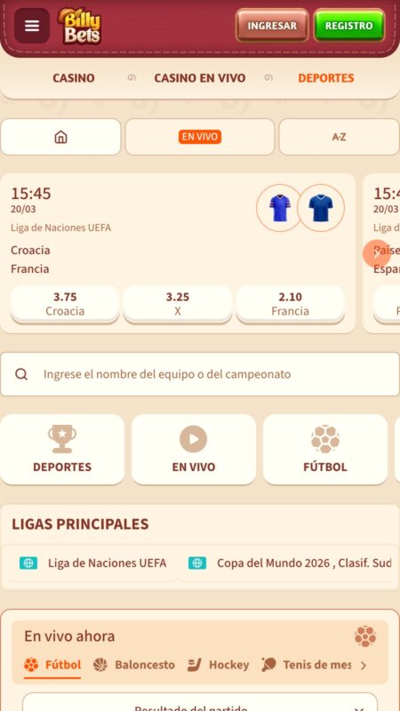 BillyBets Casa de apuestas