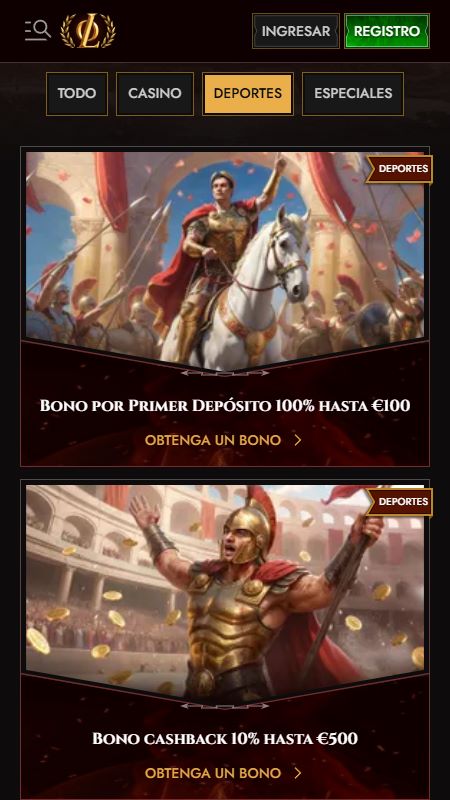 legiano bonus
