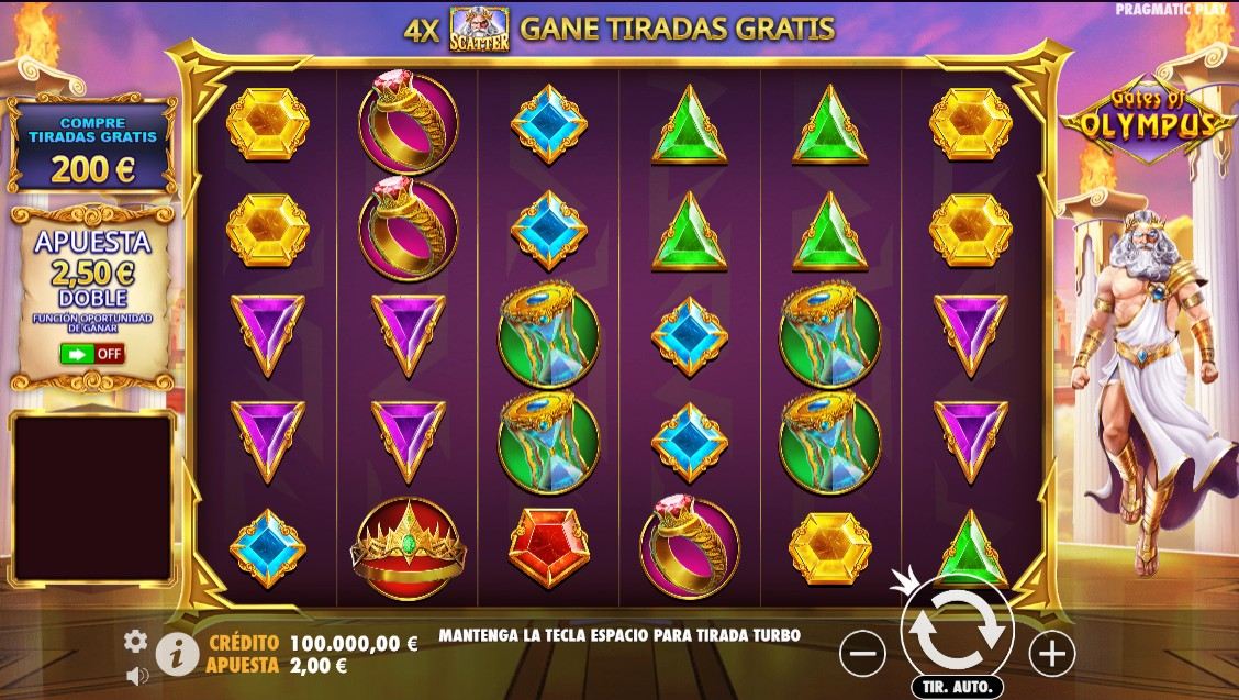 Cómo ganar jugando a Gates of Olympus online