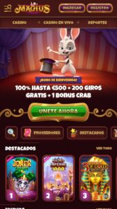 Ofertas disponibles en Magius Casino